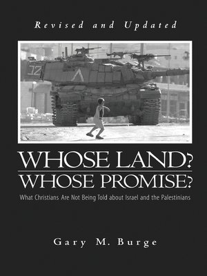 cover image of Whose Land? Whose Promise?